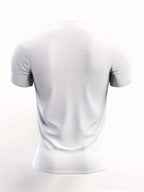 Summer men's 100 cotton casual loose plus size SINCE 1973 pattern printed sports comfortable round neck short sleeved T-shirt