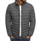 Winter New Jacket Men's Stand Collar Warm Parka Coat Street Fashion Casual Brand Outer Men's Winter motion Warm Jacket