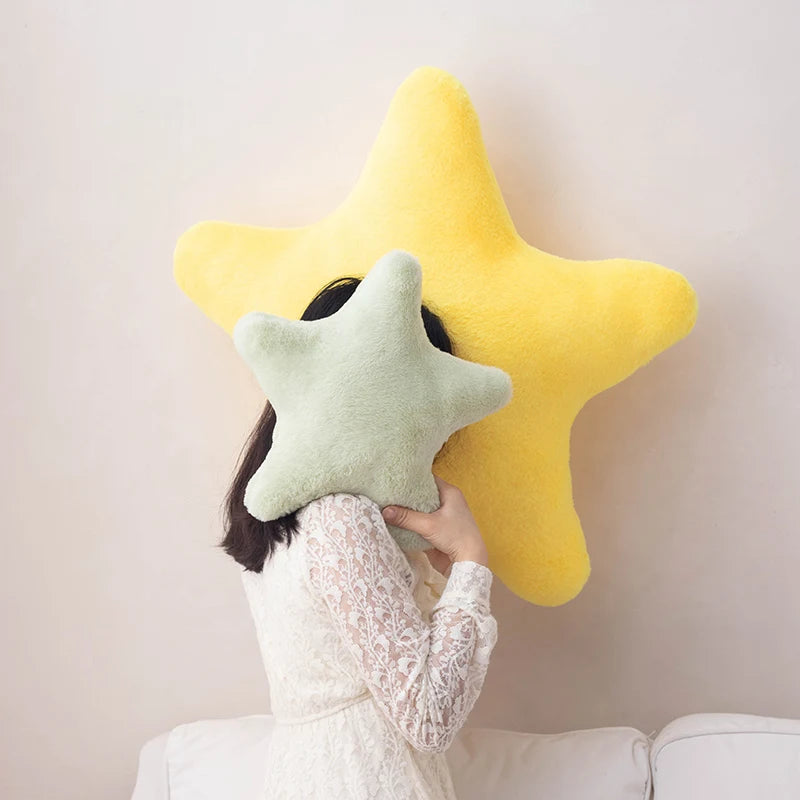 Star Shaped Pillow Decorative Star Pillow For Bed Soft Plush Throw Pillow Cute Pillow Plush Cushion For Kid Bedroom Living Room