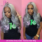 13x6 Cyan Blue Lace Front Wig Body Wave Light Green Lace Front Wig Human Hair Pre Plucked Blonde 613 Lace Frontal Wigs For Women