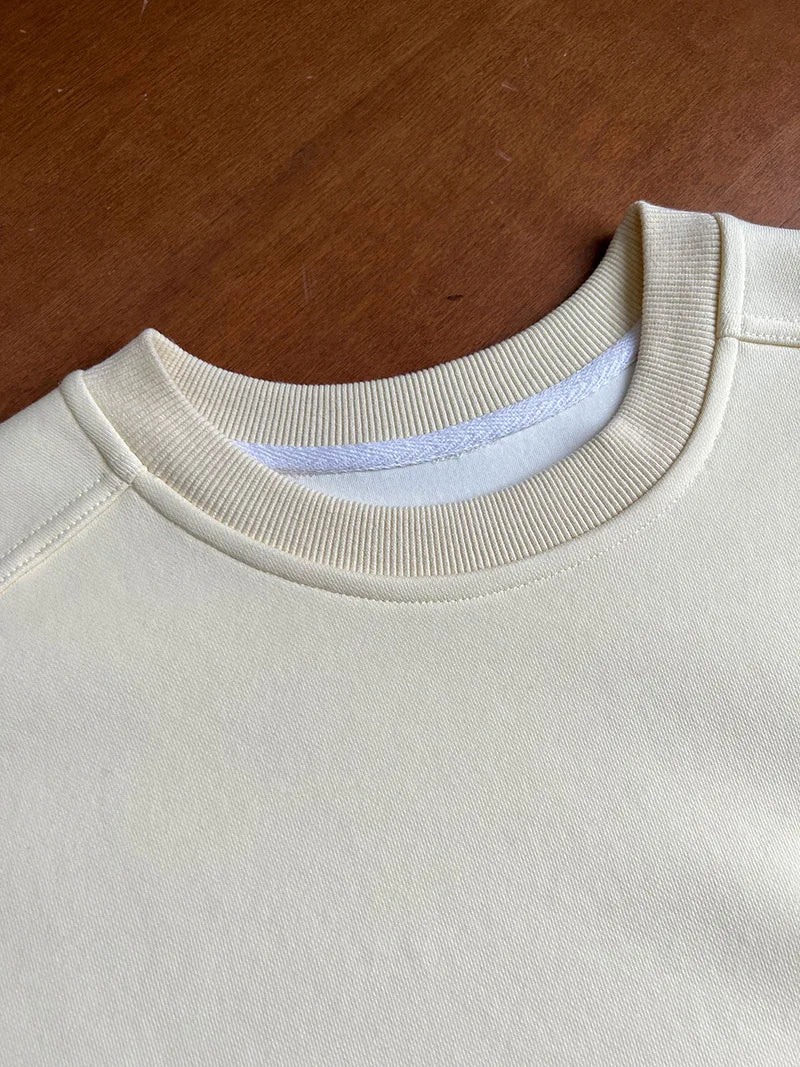 Autumn New Casual Loose Solid Hoodie Women's Embroidered Long Sleeve Top With Velvet