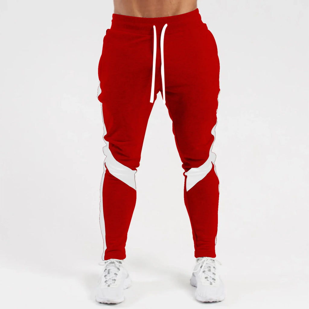 Men Fashion Quick Dry Pants Lightweight Hiking Jogging Running Trousers Breathable Workout Gym Ankle Tied Athletic Pants
