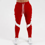 Men Fashion Quick Dry Pants Lightweight Hiking Jogging Running Trousers Breathable Workout Gym Ankle Tied Athletic Pants