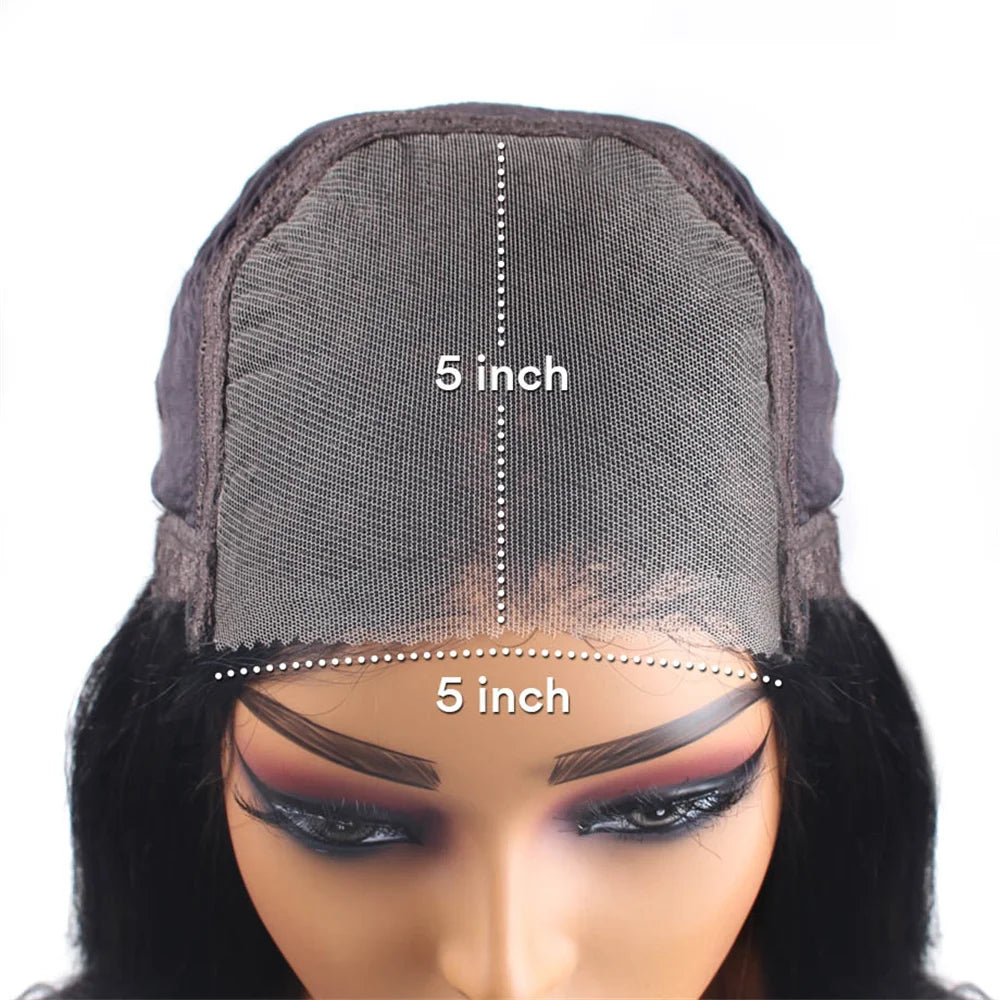 5x5 1B30 Lace Glueless Wig Human Hair Ombre Body Wave Lace Frontal Closure Wigs Hd Lace Human Hair Ready To Go Human Front Wigs