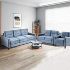 Comfortable Sectional Sofas for Living Room, Small Spaces - Chenille Fabric, Sturdy Frame, Modern Design