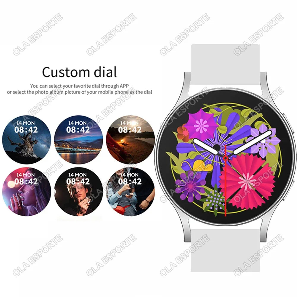 Xiaomi Women Bluetooth Call Smart Watch HeartRate Blood Pressure Monitoring Smartwatches Waterproof Men Smartwatch Android IOS