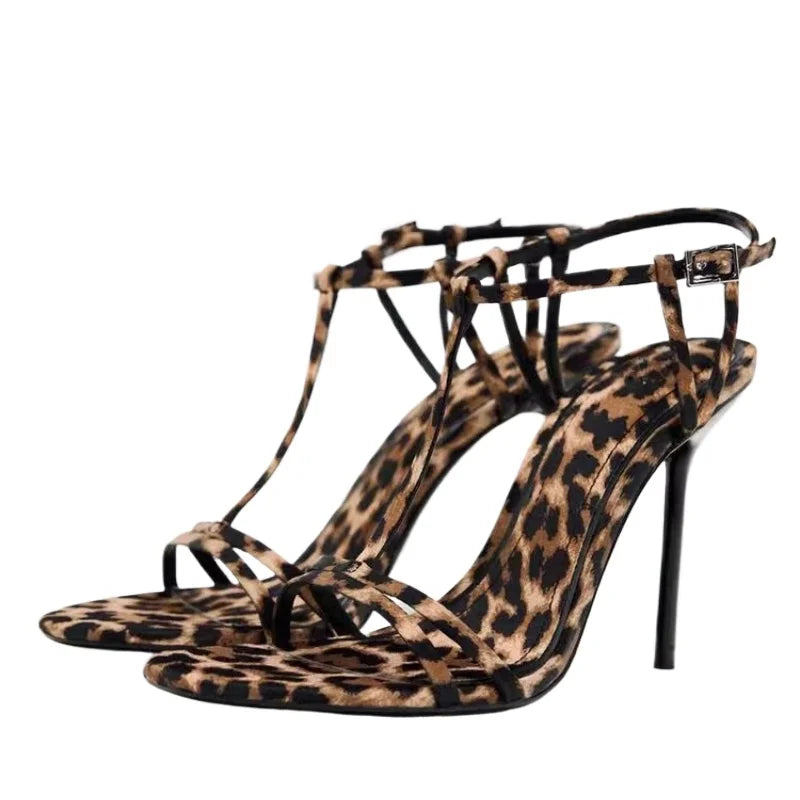 Women's High Heels Casual Slingback Pointed Toe Sandals Feminine Sexy 2025 Designer High Heels Summer Dress Party Sandals Women Main image