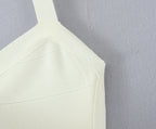 Sexy Elegant Backless Halter Mini Dress Women Autumn Knit Bodycon Dresses Night Out Party Robe
