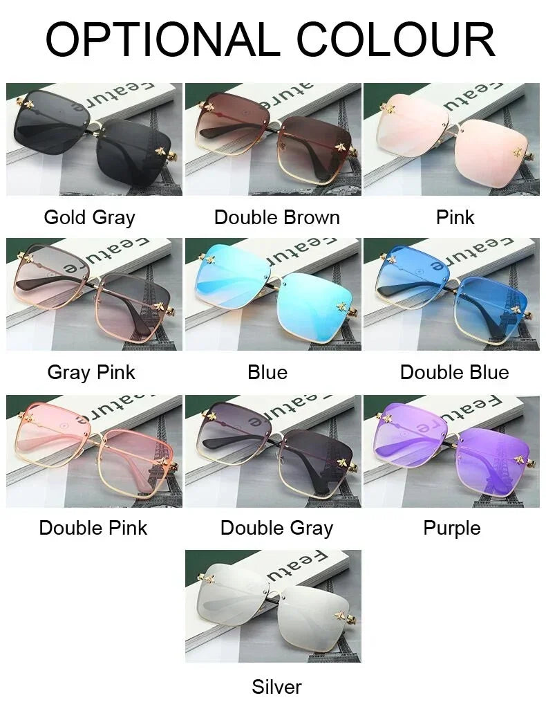 New Woman Luxury Brand Designer Fashion Unisex Sunglasses High Quality Sun Glasses Eyewear Ladies Female Glasses