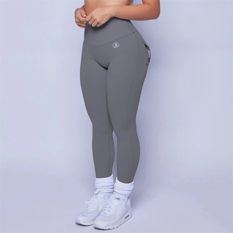 High Waist Gym Leggings – Peach Lift Yoga Pants