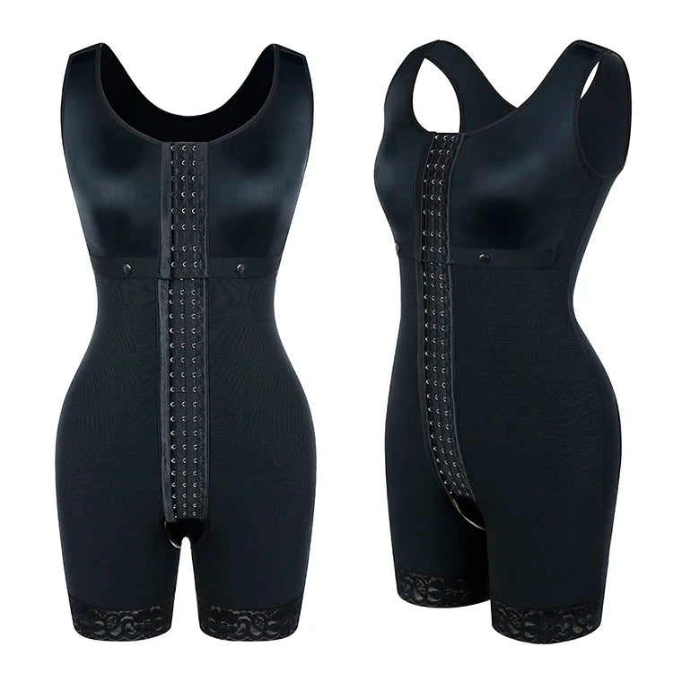 Full Body Corset Bodysuit Carving Shaper Tights Postpartum Girdles Fajas Colombian Sheath Butt Push Up Women Modeling Shapewear