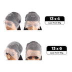 250 Density Water Wave 13X6 13X4 Hd Transparent Lace Deep Wave Frontal Wigs Pre Plucked Human Hair Curly Wigs For Black Women