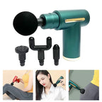 Fascia Gun Muscle Massagers Pistol Vibration Penetration Deep Tissue Massage Gun Shock Body Neck Massager Relaxation Treatment