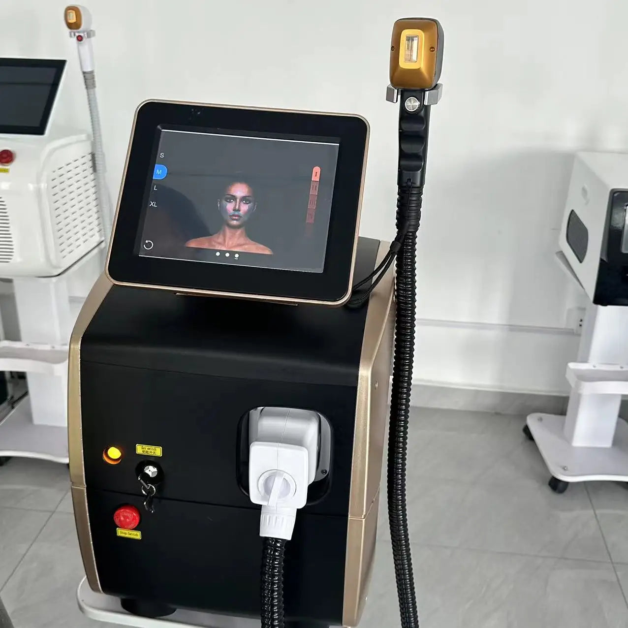 Powerful 5000W Alexandrite Ice Platinum Laser Epilator Professional Diode Laser Machine Permanent Hair Remover For Woman