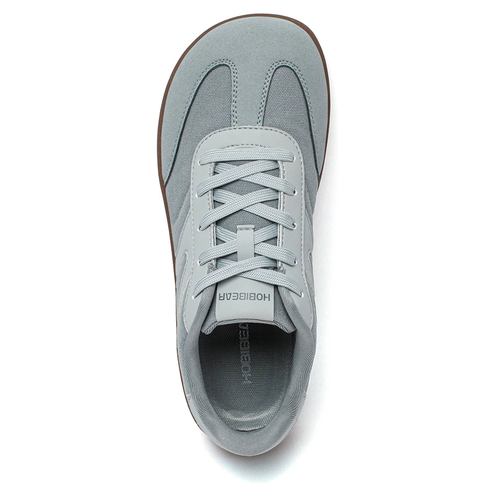 HOBIBEAR Barefoot Wide Toe Sneakers Unisex Zero Drop Minimalist Canvas Shoes Non Slip Lace Up Walking Sneaker Secondary image