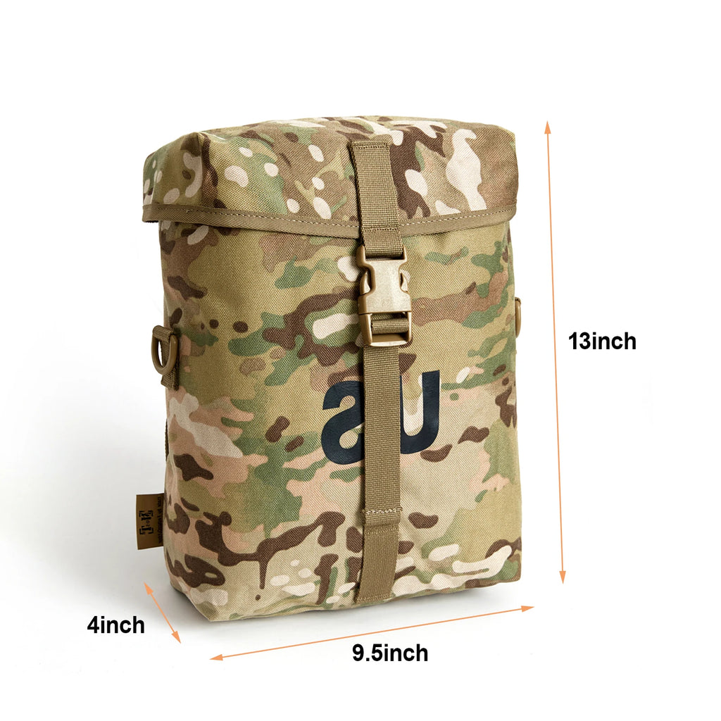 MT Military MOLLE Side Sustainment Accessory Pack 2Pcs Sustainment Supplies Pouch Army Utility Bags UPC / OCP