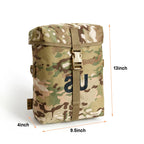MT Military MOLLE Side Sustainment Accessory Pack 2Pcs Sustainment Supplies Pouch Army Utility Bags UPC / OCP