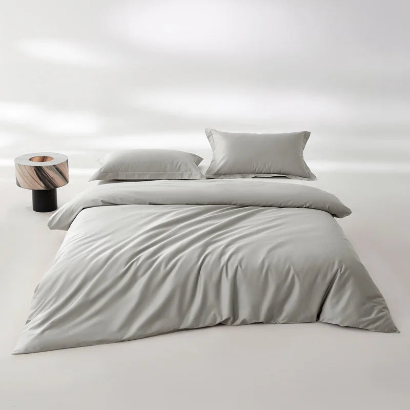 1pc Egyptian Cotton Duvet Cover Solid Color 100% Cotton 800 Thread Count Quilt Cover Korean Minimalist Style Bedding Ultra Soft