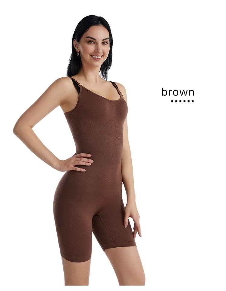 Women Bodysuit Shapewear Tummy Control Full Body Shaper Slimming Sheath Butt Lifter Push Up Thigh Slimmer Abdomen Shapers Corset