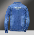 Spring Autumn Men's Denim Suit Loose Korean Trendy Two-Piece Versatile Outerwear Casual Jacket Denim sets