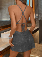 Womens Dresses Sexy Backless Sequined Hhalter Elegant Party Dresses Nightclubs Wedding Birthday Cocktail Evening Dress HXY263