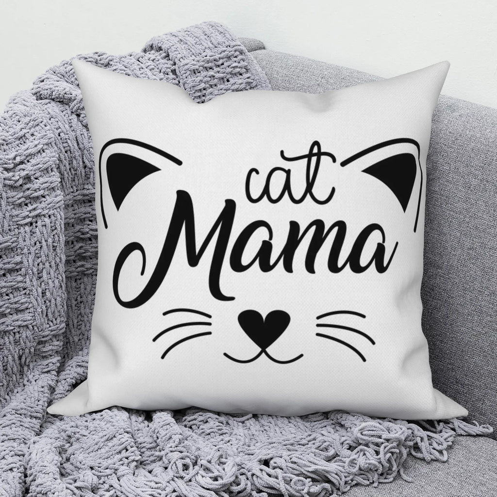Modern Sofa Decorative Pillowcase Home Decor Set Cute Cat   Cushion Cover Throw Pillow