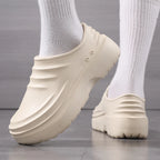 Work Shoes Waterproof, Oil-Proof, Non-Slip, Thick-Soled, Wear-Resistant, Special Soft-Soled Labor Protection Shoes for Kitchen C