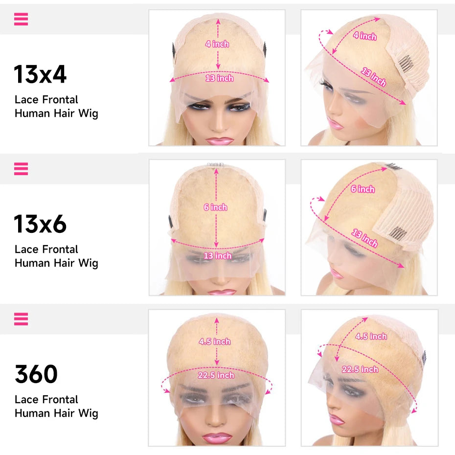 Body Wave 360 Lace Frontal Wigs 613 Human Hair Wig Vietnamese Raw Hd Lace Frontal Wig 13x6 Preplucked 13x4 Blonde Lace Front Wig