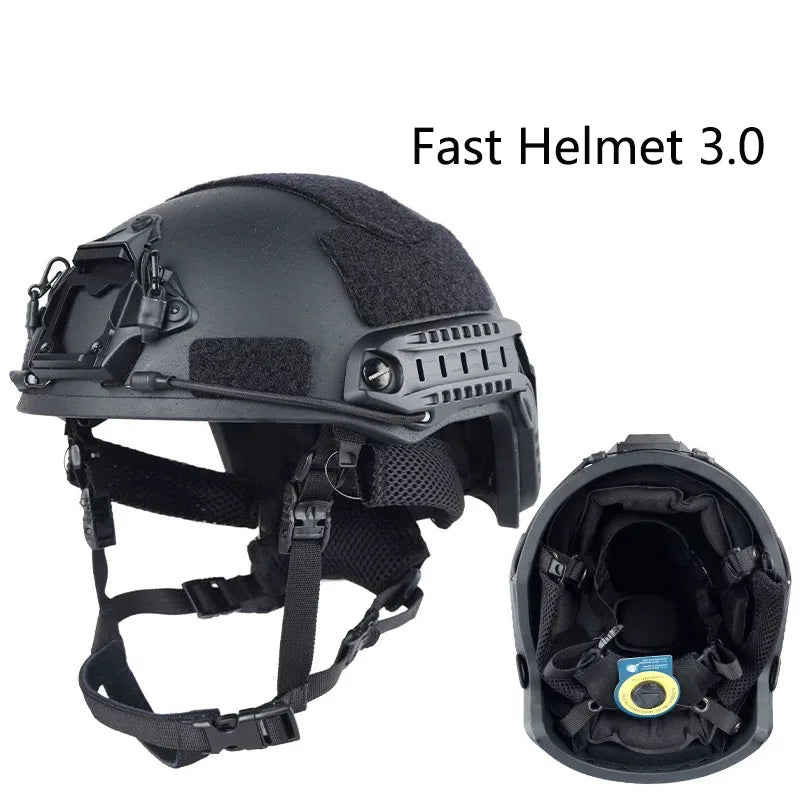 BOOIU Fast Tactical Helmet Wendy Suspension System Fiberglass Outdoor Activity Training Safety Riot And Rapid Protection Helmet