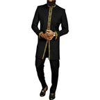 2026 new traditional men's suit luxury gentleman's shirt suit casual travel banquet men's two-piece set fashionable men's suit