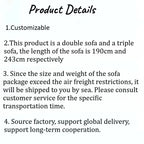 Compressed Vacuum Sofa,comfortable Double and Triple Sofa,lazy Sofa Bed, Sports Style Sofa,one-piece Cutting Sponge,customizable