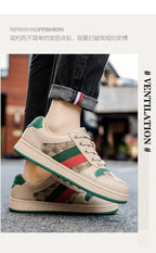 Shoes men Sneakers Male casual Mens Shoes New genuine cowhide suede shoes for all seasons
