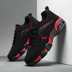 Men's Road Running Shoes, Lace-Up Closure, Suitable for All Seasons, Low-Top Trendy Versatile Hiking Shoes, Tennis Casual Walking Fitness Hiking Shoes - the Perfect Sports Shoe for Outdoor Adventures, Ideal for Sports Enthusi