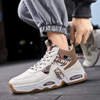 Luxury High Top Men's Vulcanized Shoes Winter Casual Sneaker for Men Ankle Boots Platform Designer Skateboard Tenis Masculino
