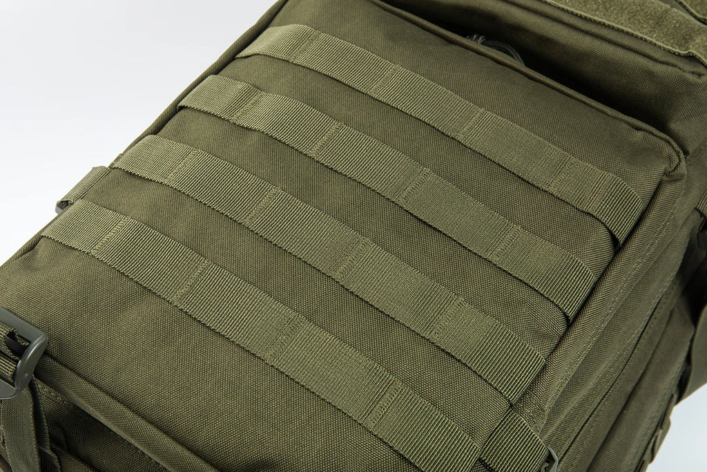 45L Tactical Hunting Backpack Molle Storage Bag Large Capacity Multi Pocket Wear Resistant Outdoor Hunting Gear Rucksack Durable Wild Shooting Daypack For Men Women Hunters Bushcraft Wilderness Trekking Camping Luggage Bag