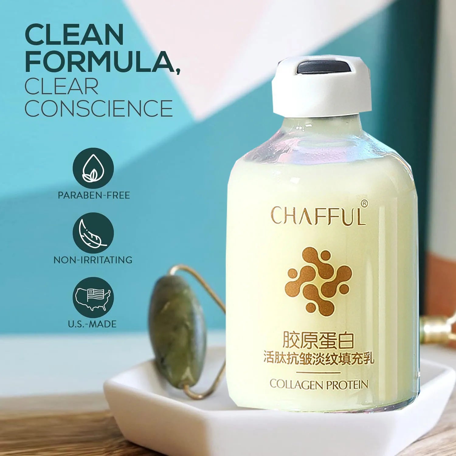 2pcs Collagen Face Serum skincare Facial Essence Liquid Firming Moisturizing Nourishing Facial Serum Skin Care Secondary image