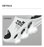 Men Fashion Massage Slippers Indoor/Outdoor Sandals Beach Flip Flop Thick Sole Male Slides Summer Non-Slip Men Shower Slippers