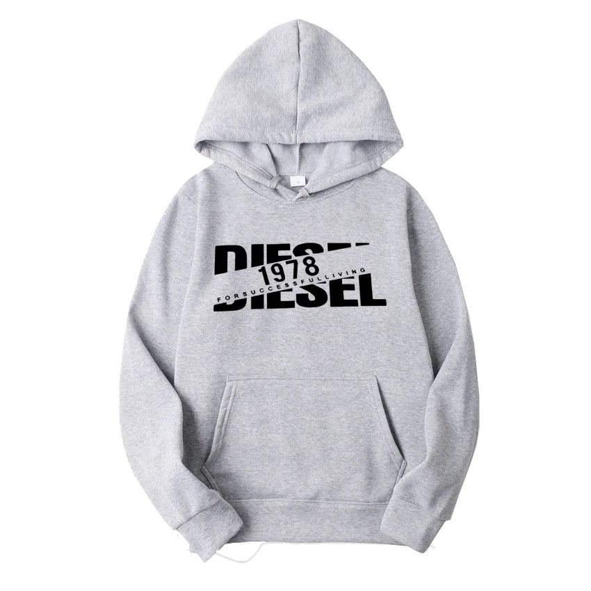 Men's hooded sweatshirt for autumn and winter warm and windproof comfortable long sleeved top jogging hooded sweatshirt hoodie Main image