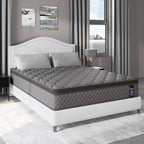 10"12"14"Twin Full Queen King Size Mattress in a Box Hybrid Spring Memory Foam,Euro Top Mattresses Medium Firm for Motion Isolat