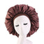 New Women Extra Large Satin Sleep Cap Silky Bonnet Daily Cap Protect Hair Treatment Hat Curly Springy Hair Big Size Head Cover