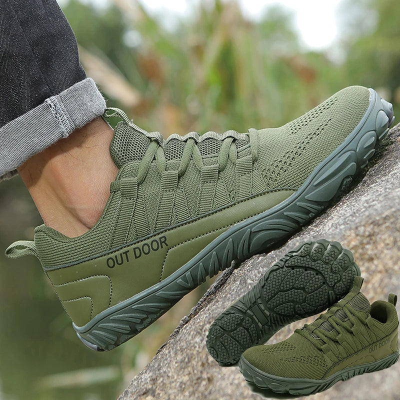 New Hiking Shoes, Plus Size, Couple Outdoor Sports Shoes, Wide Palm, Wide Last Shoes, Barefoot Casual Shoes, Indoor Yoga Fitness Secondary image