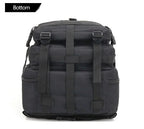 Men 45L Tactical Hiking Backpack Molle Mountaineering Water Resistant Outdoor Camping Trekking Backpacking Bushcraft Travel Rucksack Bug Out Bag Survival Emergency Large Capacity Climbing Cycling Daypack Women Durable Wear Re