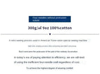 Heavyweight Impermeable 300g Carbon Matte Pure Cotton Thick Short Sleeved T-shirt Men and Women Pure White Simple Base Shirt