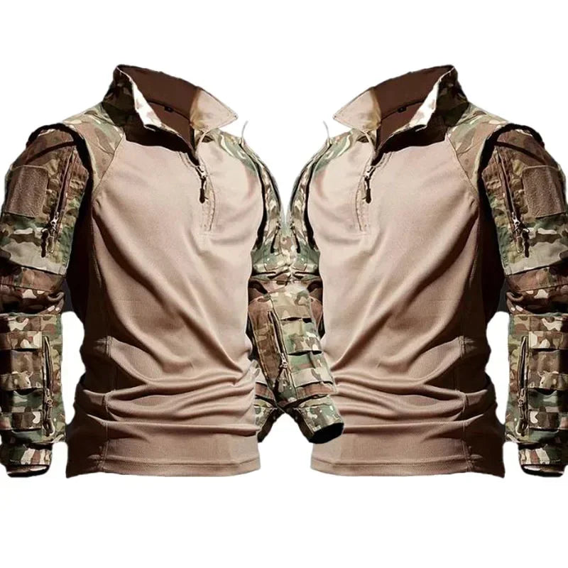 Outdoor Tactical Suit Men Airsoft Combat Shirts Paintball Uniform Hunting Assault Set Special Forces Shooting Top Cargo Pant Men