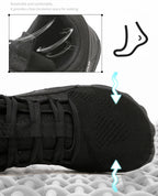 New Hiking Shoes, Plus Size, Couple Outdoor Sports Shoes, Wide Palm, Wide Last Shoes, Barefoot Casual Shoes, Indoor Yoga Fitness