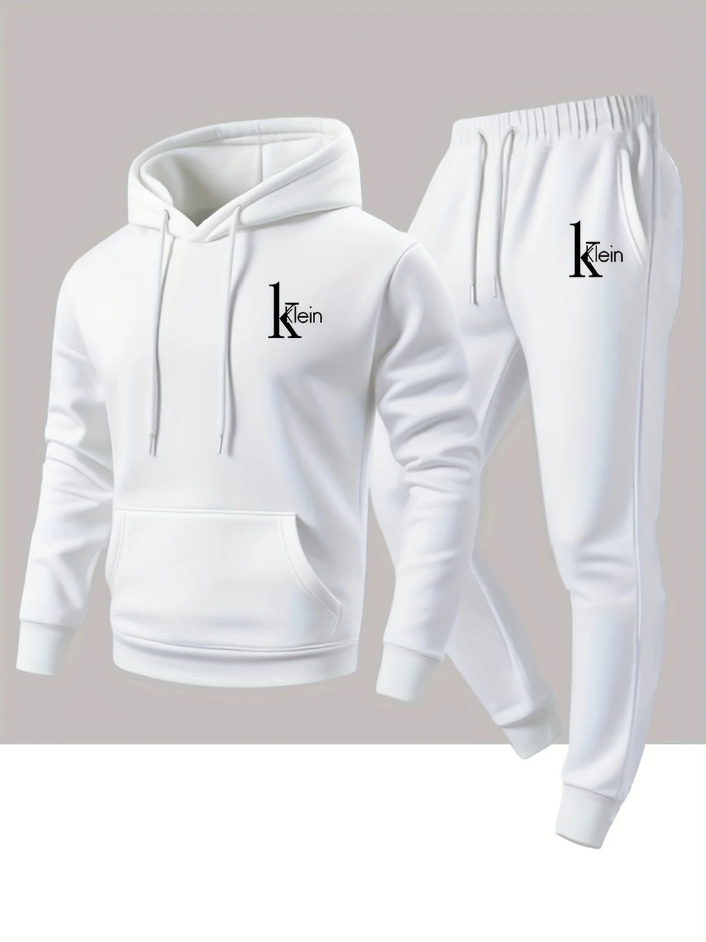 Autumn Winter Fashion Bestsellers Men Women Hooded Sweatshirts+Pants Two-piece Set Daily Outdoor Fitness Casual Warm Sportswear