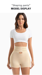 Women's Padded Butt Lifter Body Shaper with 4 Sponge Pads Tummy Control Shapewear Panties with Waist Cincher and Hook Closure