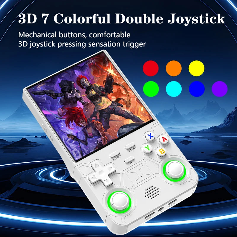 2026 R36 Ultra Open Source R36S Video Game Console Linux System 4.0 Inch IPS Screen  Portable Pocket Video Player 64G best Games