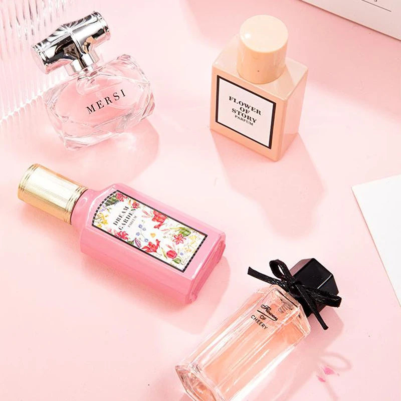 Women's Perfume Set Long-lasting Fragrance Flower Joy Blooming Water Of Flowers Floral Scent Eau De Toilette Valentine Day Gifts