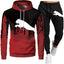 Spring and Autumn 2026 New Men's pullovers + jogging Pants two-piece set fashionable outdoor casual men's hooded sportswear set